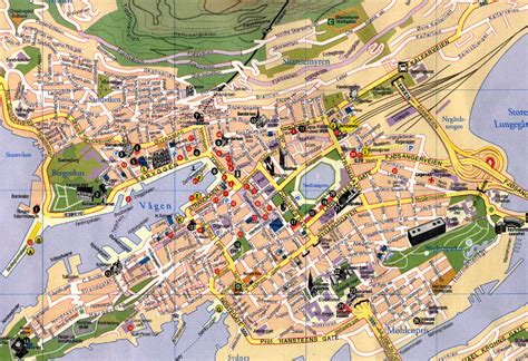 map  cities map  bergen