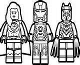 Panther Coloring Pages Lego Printable Supergirl Iron Man Print sketch template