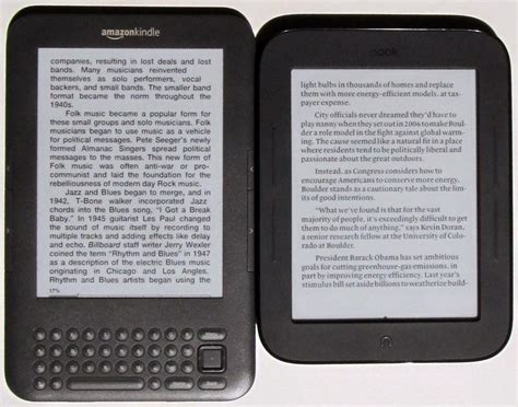 ereader nook  kindle  personal blog