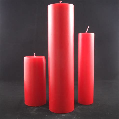 festival large candle red xmm large candle  middle golden