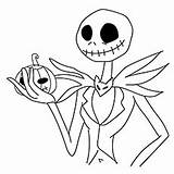 Jack Coloring Pages Nightmare Christmas Before Pumpkin King Skellington Printable Printables Halloween Drawing Drawings Color Book Colouring Sally Print Characters sketch template