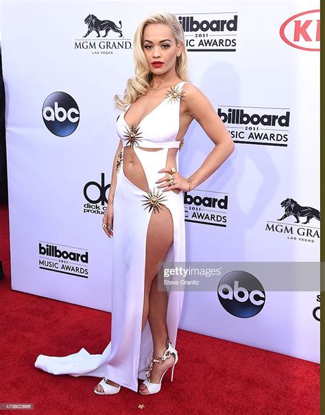 Rita Ora Arrives At The 2015 Billboard Music Awards At Mgm Garden