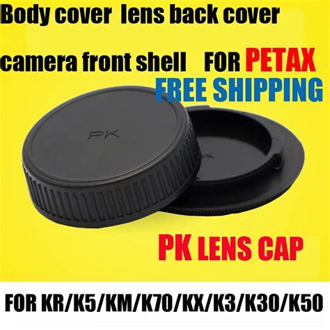 body cover lens back cover camera front shell cap for all pentax slr kr