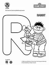 Sesame Street Coloring Pages Pbs Kids Letter Pbskids Abc Alphabet Printable Activity sketch template