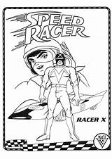 Racer Meteoro Pintar Speedracer Conduciendo Recortar Pegar Casco Pages Planse Colorat Dibujoscolorear sketch template