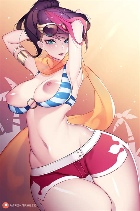 pool party fiora by nanoless hentai foundry