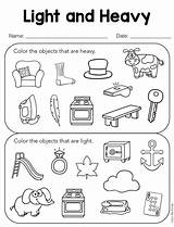 Kindergarten Sorting Math Measurement Printable Objects Ks1 Pesado Dijual Autism sketch template