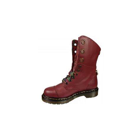 dr martens aimilie womens cherry red boots  delivery  shoescouk
