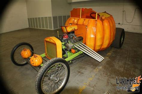 pumpkin hot rod hot rods cars dragsters custom cars