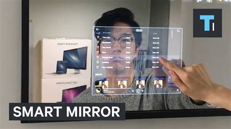 mirror   touch screen computer hidden