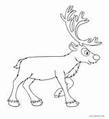 Reindeer Rentier Cool2bkids sketch template