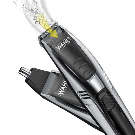 wahl model   vacuum trimmer kit  powerful suction  beards facial hair stubble