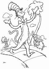 Dr Seuss Coloring Pages Odd sketch template