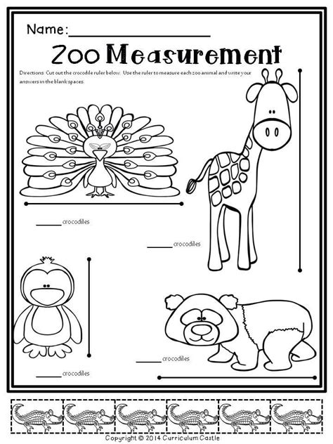 zoo worksheets  preschool sashahuynh