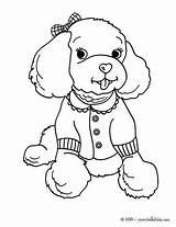 Coloring Pages Poodle Printable Dog Coloriage Animal Puppy Pink Colouring Chien Color Imprimer Cute Chat Sheets Baby Template Books Hellokids sketch template