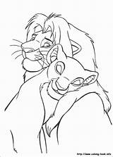 Kiara Coloring Pages Lion King Getdrawings sketch template