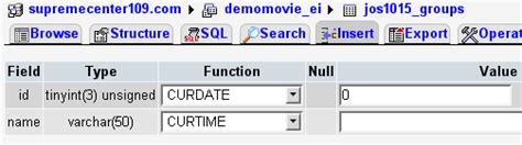 mysql create table datetime data type