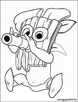 Royale Goblin Dart Xcolorings 700px sketch template