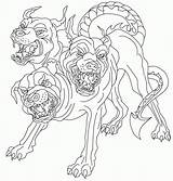 Coloring Pages Mythology Greek Cerberus Drawing Norse Cool Monsters High Printable Color Print Animals Clipart Wut Source Getdrawings Calypso Getcolorings sketch template