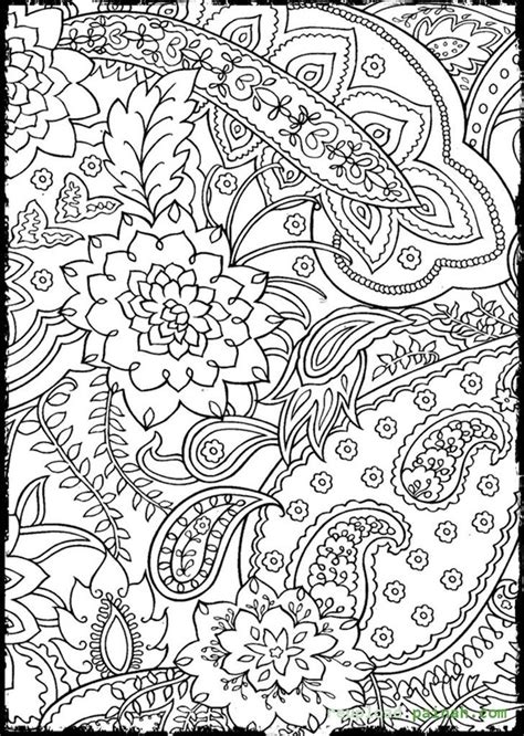 flower  printable coloring pages  adults advanced print