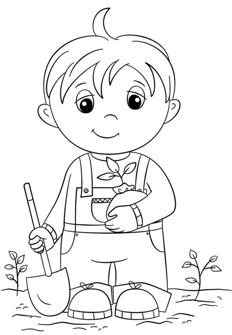 coloring page  boy  printable boy coloring pages  kids