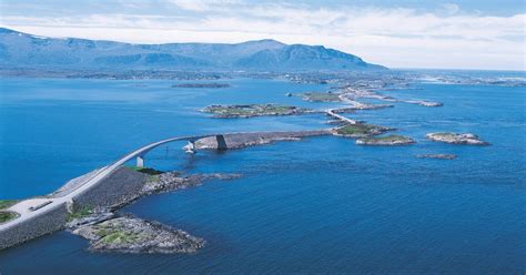 stunning photo  atlantic norway ocean highway pics