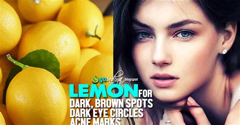 10 lemon tricks for dark spots acne marks dark eye circles dark neck