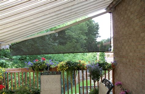 awning   side curtain rolltec retractable awnings toronto ontario canada