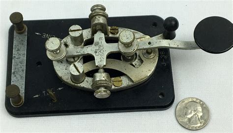 Lot Vintage J 38 Morse Code Telegraph Key Amateur Ham Radio C L T