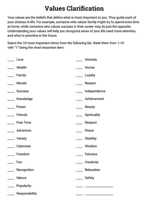 acceptance  commitment therapy worksheets worksheets decoomo