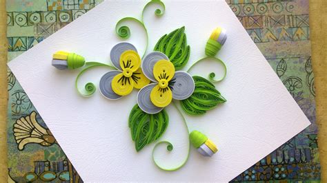 cool floral paper quilling projects diycraftsguru