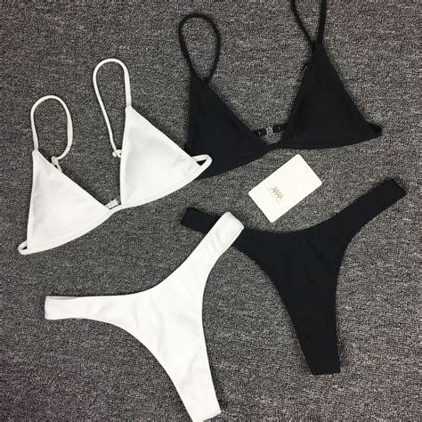 classic style sexy thong bikinis women brazilian bikini set micro