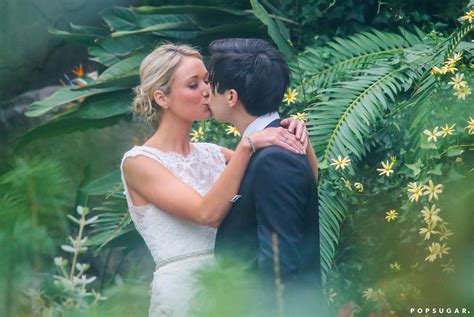 30 Rock S Katrina Bowden Shared A Wedding Kiss With Ben Jorgensen