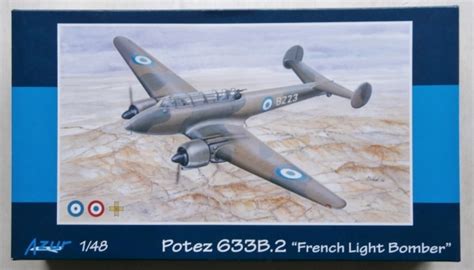 azur   potez  french light bomber model kit