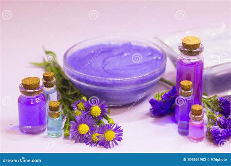 lavender aromatherapy spa concept stock photo image  green massage