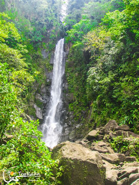 caribbean islands st lucia and dominica waterfall adventures trop rockin