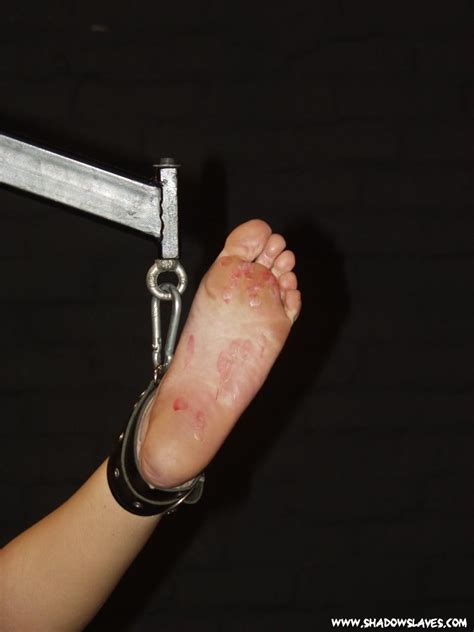 bound feet punished and foot fetish hotwax punishment of