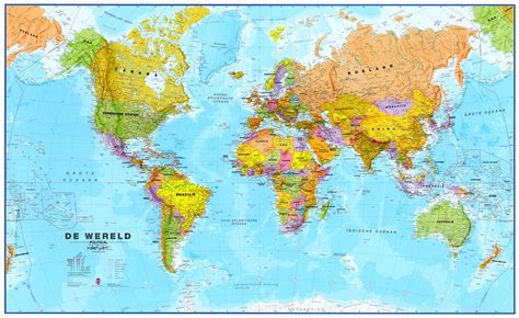 heloohaloo  uniek wereldkaart met namen  het nederlands
