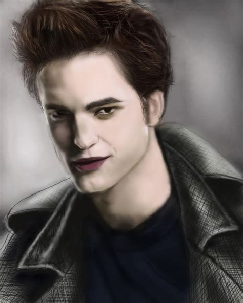 Digital Painting Of Edward Cullen A2ztuts