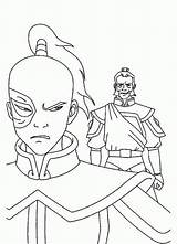 Coloring Pages Zuko Avatar Last Airbender Bender Coloring4free Printable Film Tv Hate Admiral Zhao Popular Katara Coloringhome sketch template