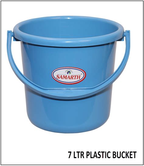 plain plastic bath bucket  bathroom capacity    ltr rs