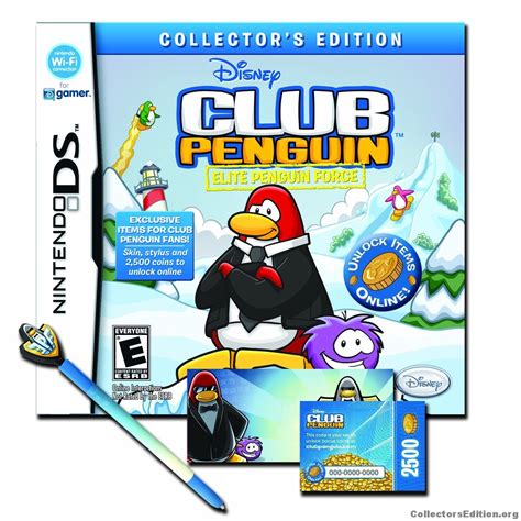 collectorseditionorg club penguin elite penguin force collectors edition ds americas