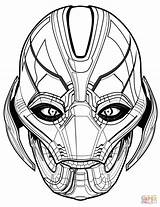 Avengers Marvel Coloring Pages Drawing Ultron Face Hulkbuster Printable Cartoon Template Lego Marvels Clipartmag Paper sketch template