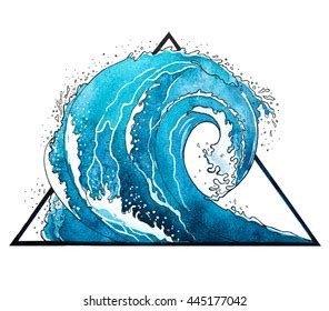 ocean waves drawing images stock  vectors shutterstock