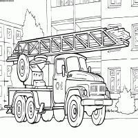 fire trucks transport
