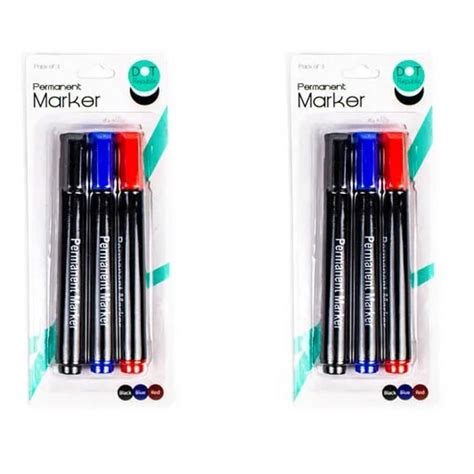 buy   permanent markers set pc assorted colours label marker pens