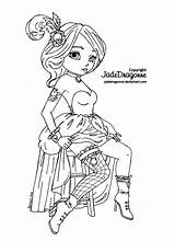 Jadedragonne Deviantart Gothic Coloring Pages Embroidery Patterns Girls Choose Board Adult sketch template