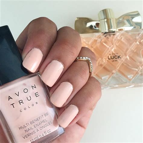 avon true color multi benefit bb nail polish perfect pink avon nails