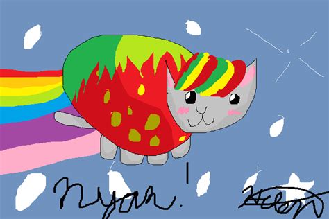 Nyan Cat Fan Art By Cutebunny7 On Deviantart