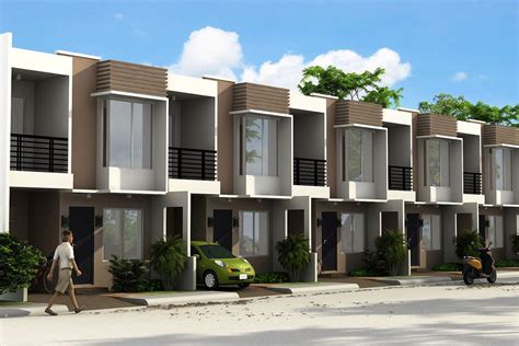 modern townhouse design philippines design  home
